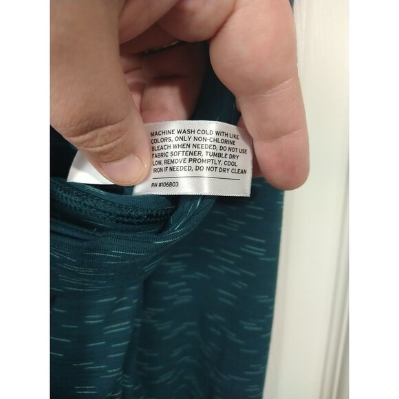 Duluth Trading Company NoGA Classic Leggings LX31 Deep Seaglass Space Dye... - Picture 7 of 10